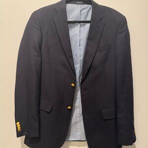 Tommy Hilfiger Navy Blazer with Gold Buttons
